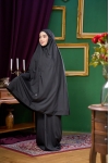 Telekung Layla Black